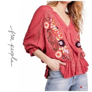 NWT Free People SERAFINA TOP